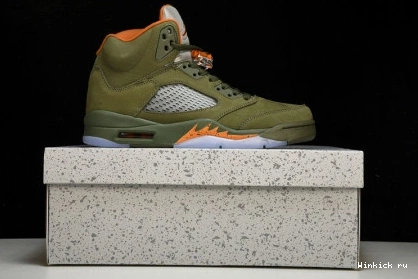 “Olive” Jordan Air 5 1008